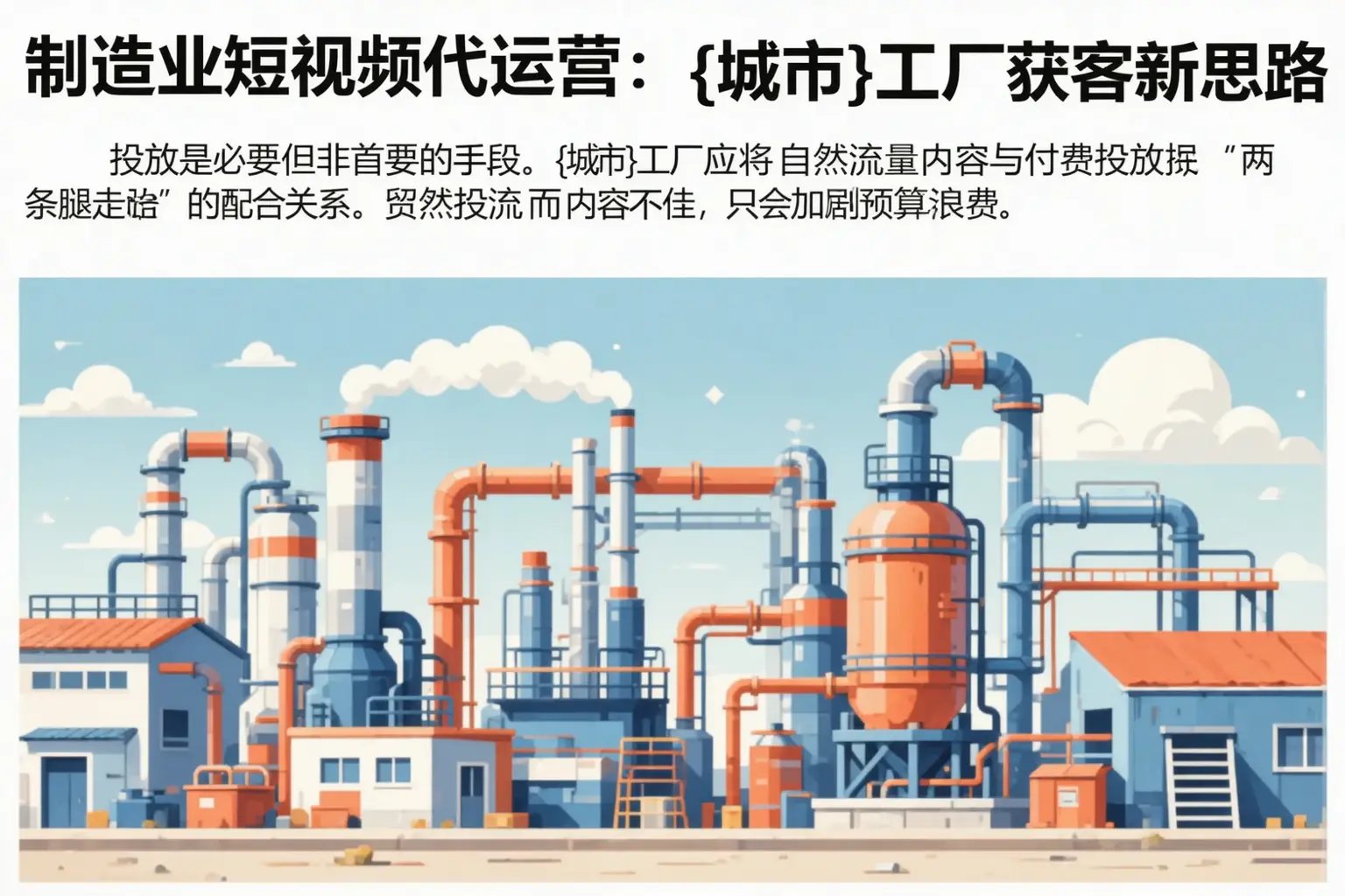 制造业短视频代运营：武陵源工厂获客新思路