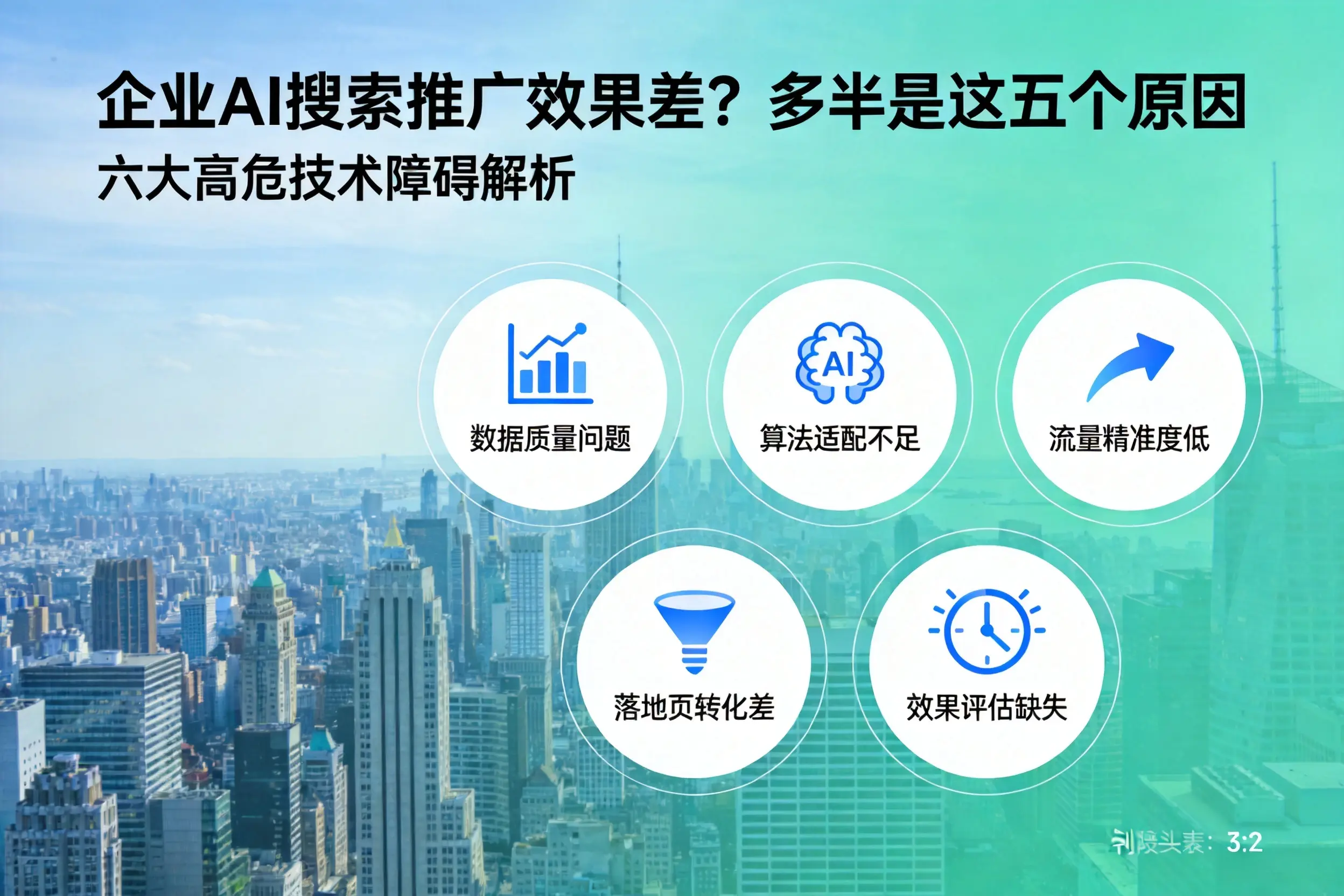 武陵源企业AI搜索推广效果差?多半是这五个原因