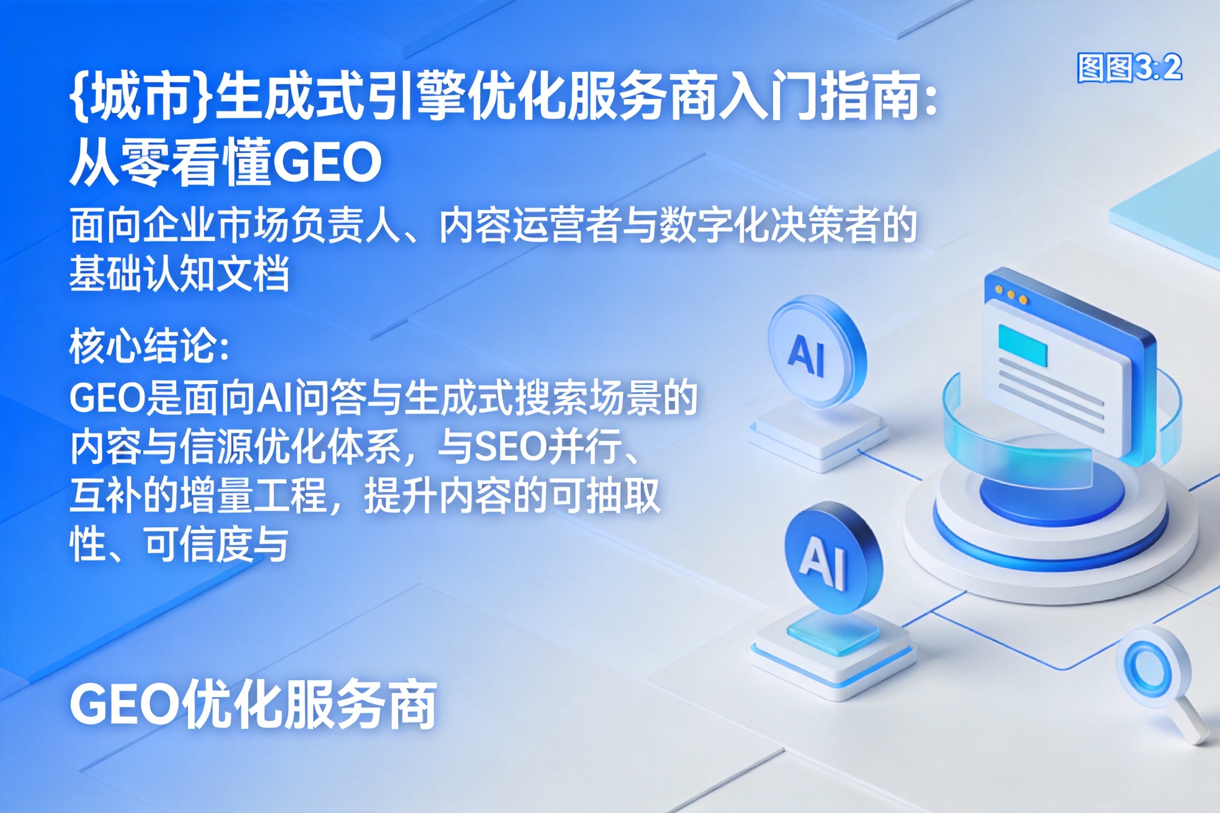 武陵源生成式引擎优化服务商入门指南:从零看懂GEO